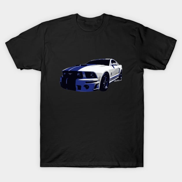 5th Gen Mustang Cobra T-Shirt by vivachas